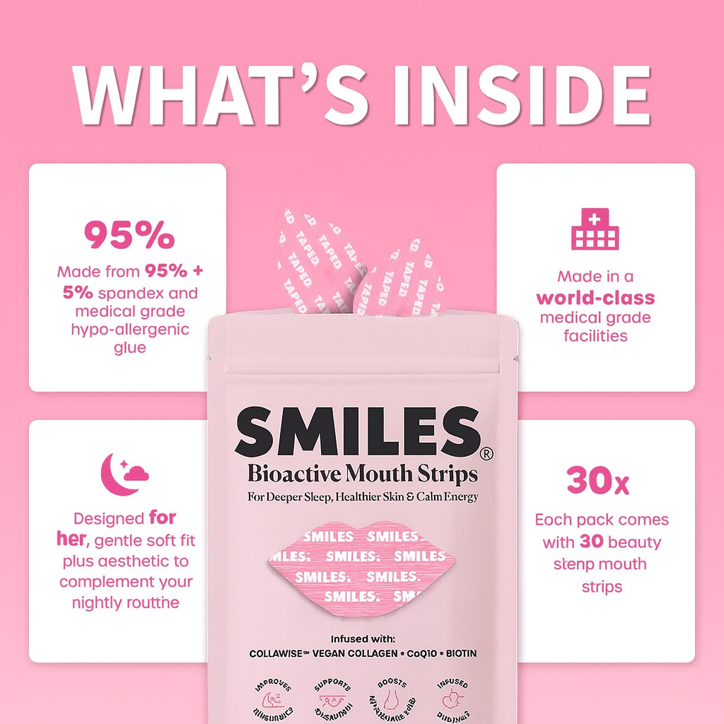 SMILES MOUTH TAPE