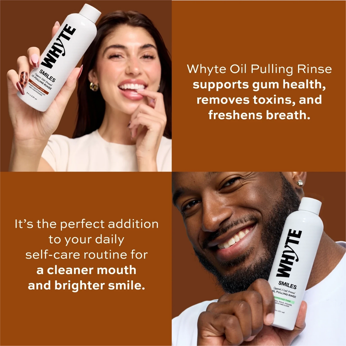 Oil Pulling Rinse