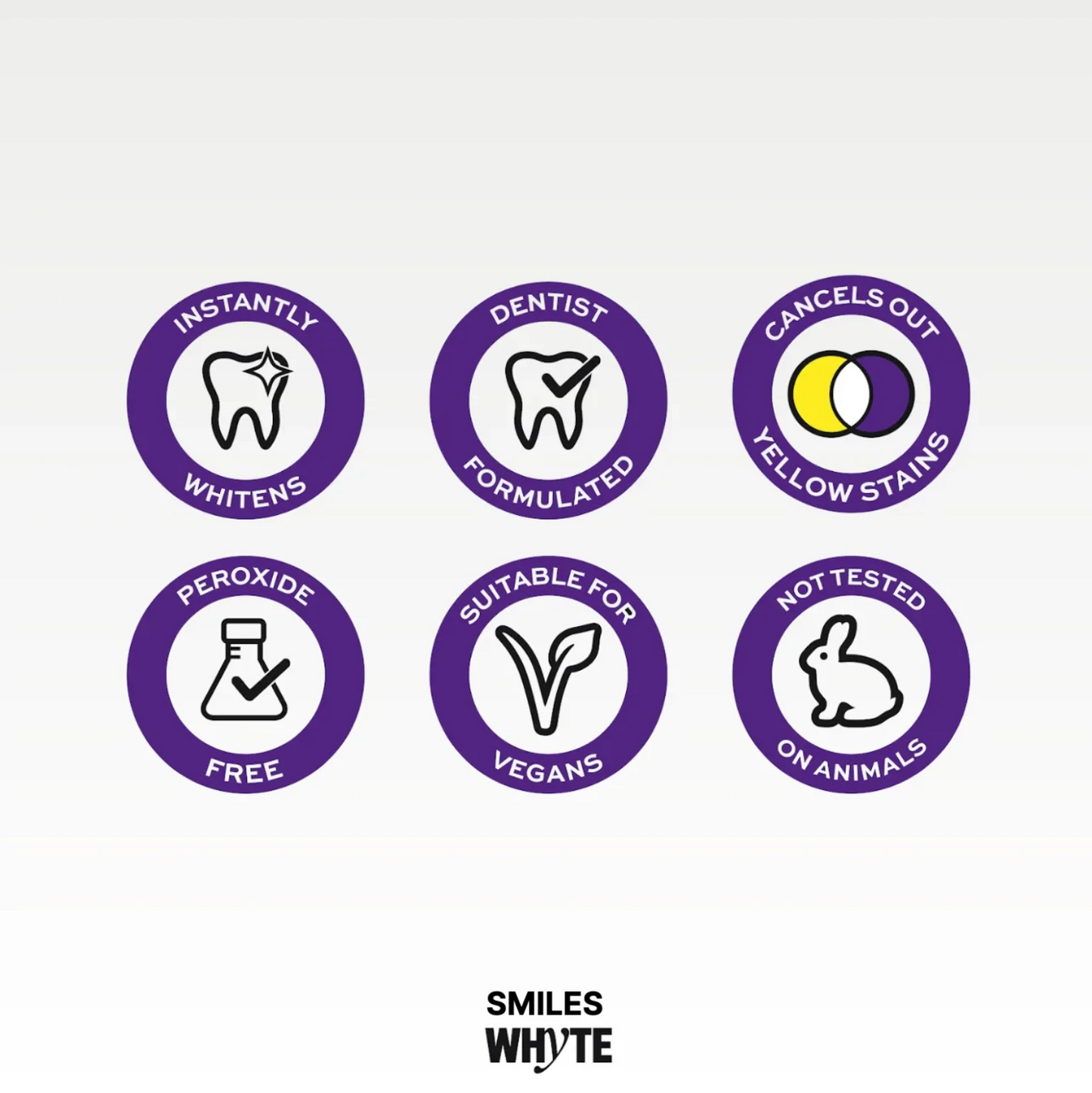 Smiles Purple Teeth Whitening Powder