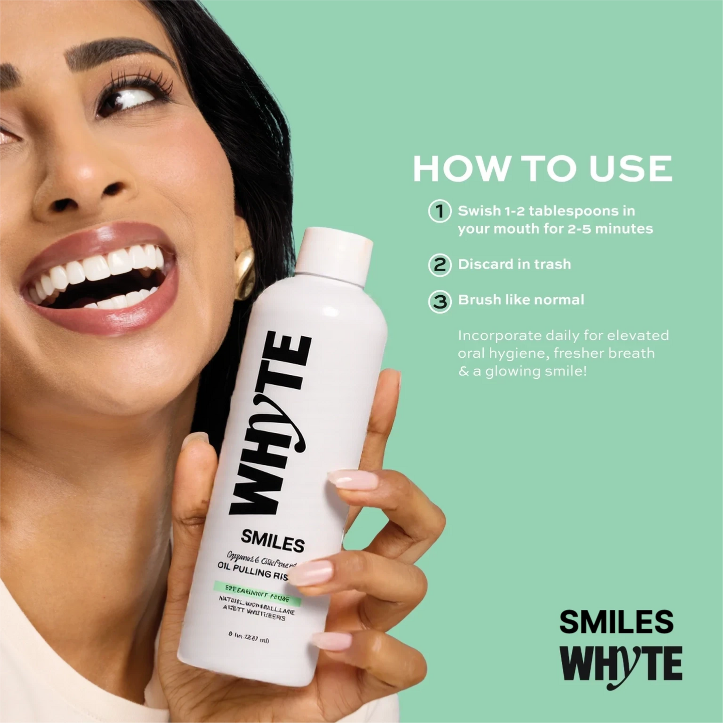 Oil Pulling Rinse
