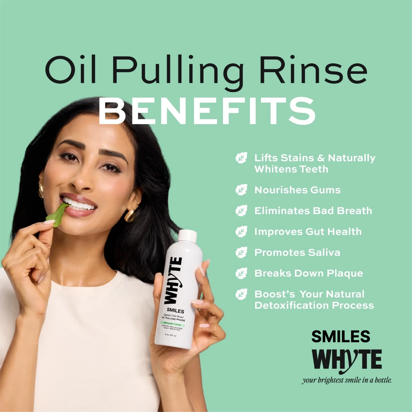 Oil Pulling Rinse