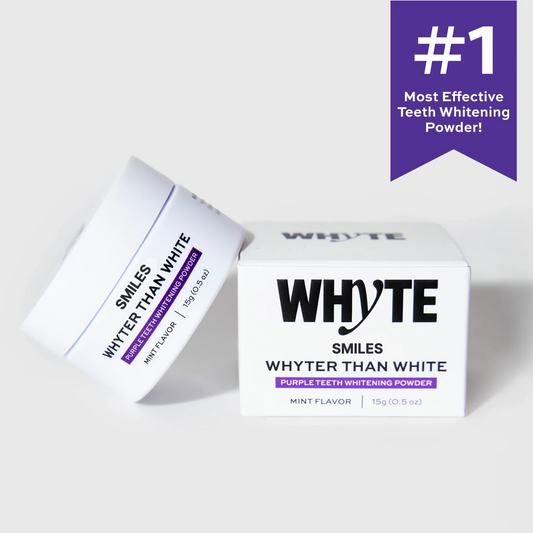 Smiles Purple Teeth Whitening Powder