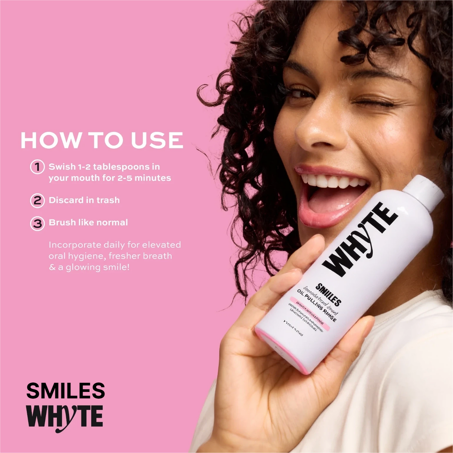 Oil Pulling Rinse